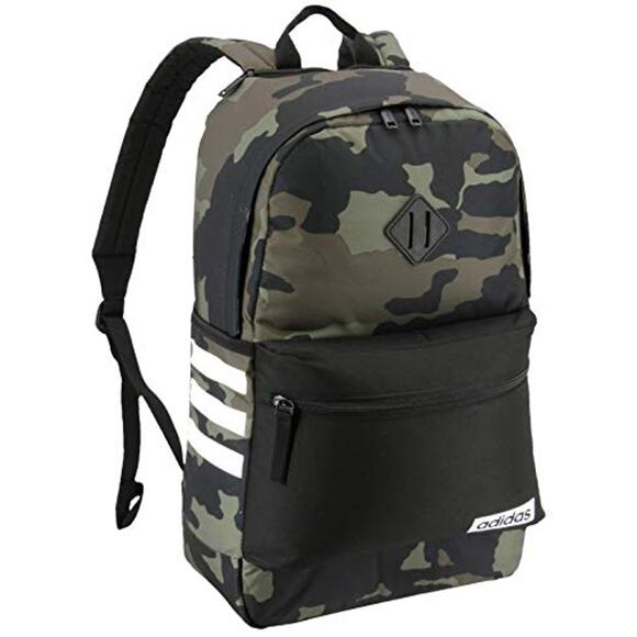 adidas Other - Adidas Unisex Classic 3S III Backpack New Legacy Green Camo Black One Size